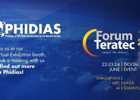Promoting PHIDIAS HPC innovations at Teratec Forum 2021